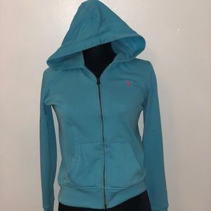A Polo hoodie